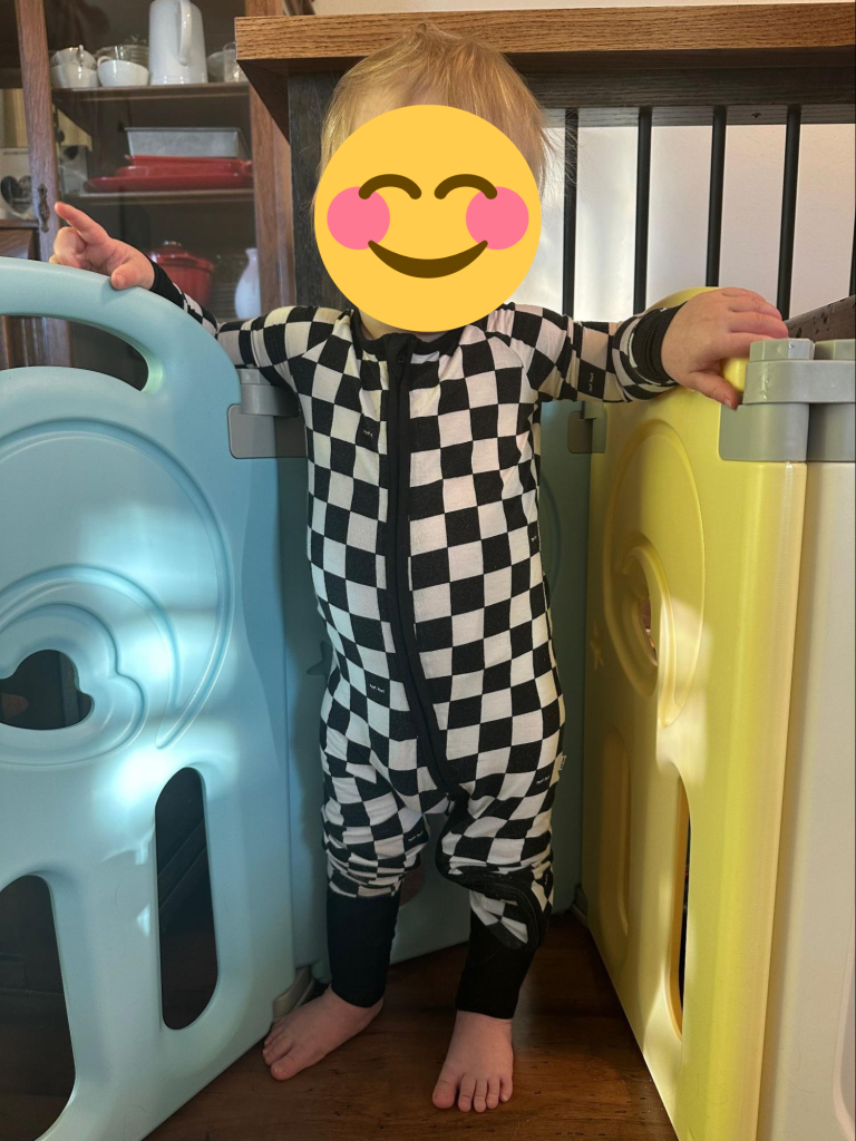 Air travel with infant tips - little sleepies footie pjs