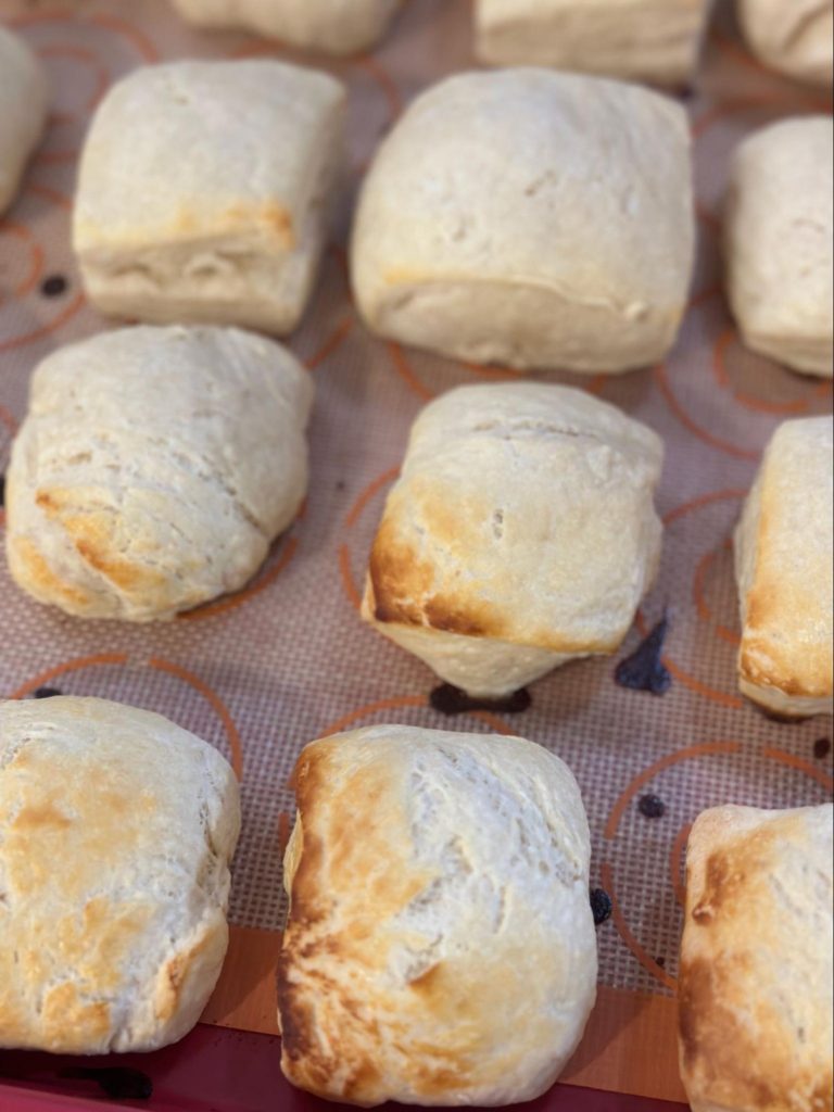 Postpartum Freezer Meal Prep - Biscuits