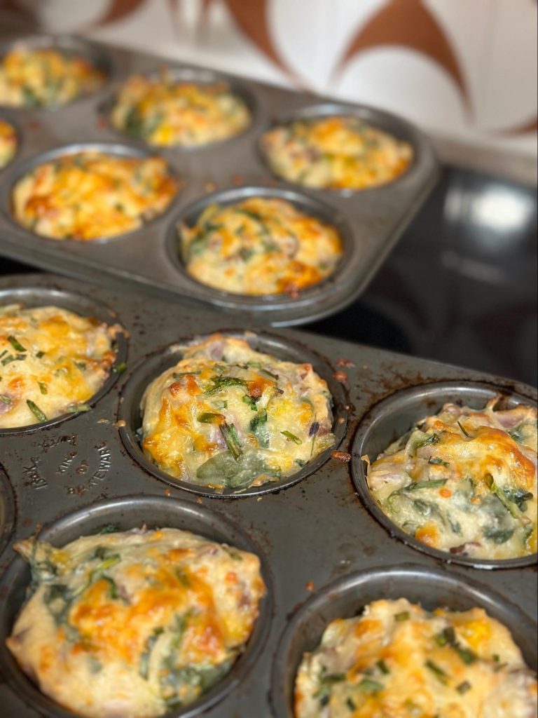 Postpartum Freezer Meal Prep - Egg Muffins