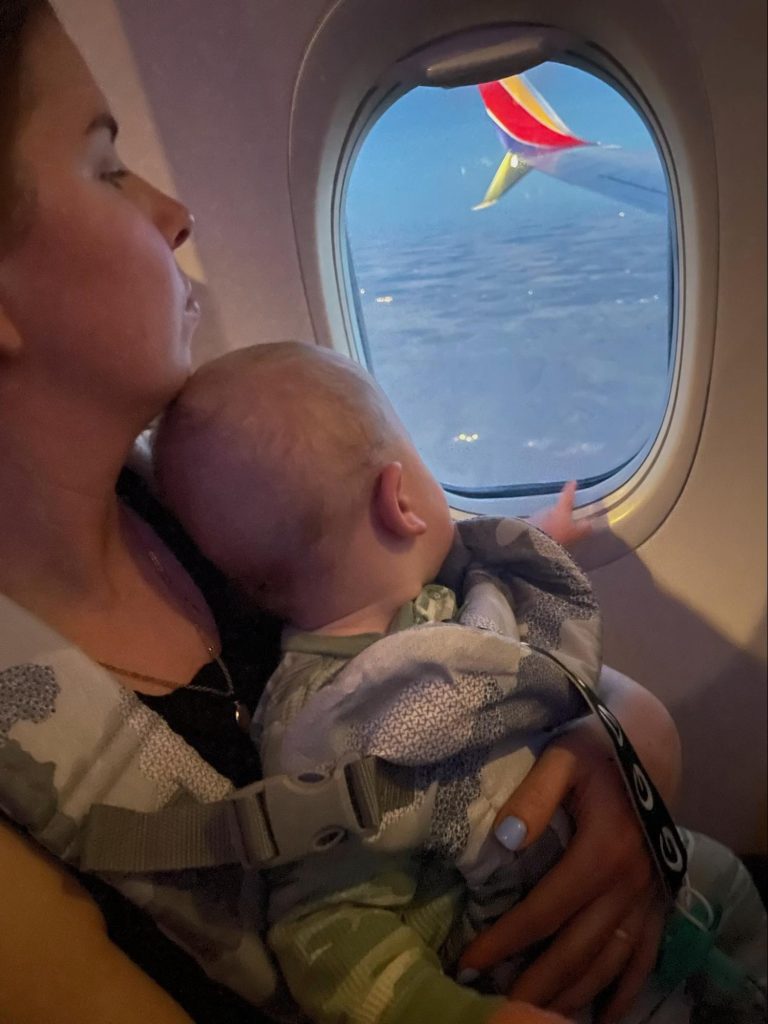 air travel with infant tips