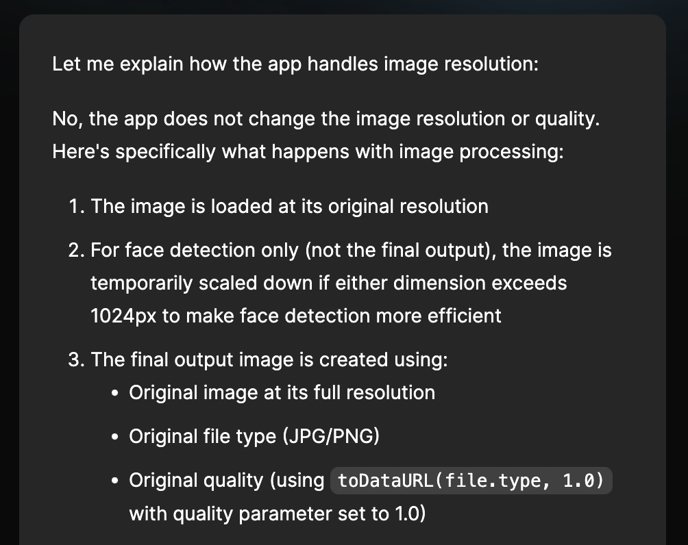AI Coding Apps - Face Detector Emoji App in Bolt